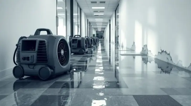 Office Building Flood Repair Homewood