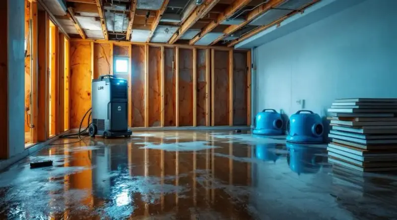 Warehouse Water Damage Cleanup Homewood